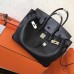 Replica Handbag Store Black Epsom Birkin 30cm Handmade Bag