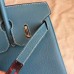 Replica Handbag Store Blue Jean Epsom Birkin 30cm Handmade Bag