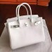 Replica Handbag Store White Epsom Birkin 30cm Handmade Bag