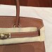 Replica Handbag Store Brown Clemence Birkin 25cm Handmade Bag