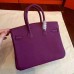Replica Handbag Store Cyclamen Clemence Birkin 25cm Handmade Bag