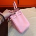 Replica Handbag Store Pink Clemence Birkin 25cm Handmade Bag