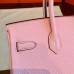 Replica Handbag Store Pink Clemence Birkin 25cm Handmade Bag