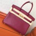 Replica Handbag Store Ruby Epsom Birkin 30cm Handmade Bag