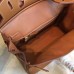 Replica Handbag Store Brown Epsom Birkin 25cm Handmade Bag