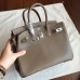 Replica Handbag Store Etoupe Epsom Birkin 25cm Handmade Bag