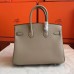 Replica Handbag Store Grey Epsom Birkin 25cm Handmade Bag Replica Handbag Store Grey Epsom Birkin 25cm Handmade Bag