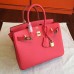 Replica Handbag Store Rose Red Epsom Birkin 25cm Handmade Bag Replica Handbag Store Rose Red Epsom Birkin 25cm Handmade Bag