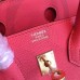 Replica Handbag Store Rose Red Epsom Birkin 25cm Handmade Bag Replica Handbag Store Rose Red Epsom Birkin 25cm Handmade Bag