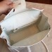 Replica Handbag Store White Epsom Birkin 25cm Handmade Bag