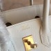 Replica Handbag Store White Epsom Birkin 25cm Handmade Bag