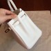 Replica Handbag Store White Epsom Birkin 25cm Handmade Bag