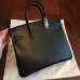 Replica Handbag Store Black Box Birkin 25cm Handmade Bag
