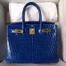 Replica Handbag Store Blue Electric Birkin 30cm Crocodile Niloticus Shiny Bag Replica Handbag Store Blue Electric Birkin 30cm Crocodile Niloticus Shiny Bag