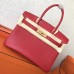 Replica Handbag Store Red Swift Birkin 30cm Handmade Bag