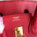 Replica Handbag Store Red Epsom Birkin 25cm Handmade Bag