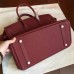 Replica Handbag Store Bordeaux Clemence Birkin 35cm Handmade Bag
