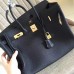 Replica Handbag Store Black Clemence Birkin 35cm Handmade Bag