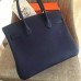 Replica Handbag Store Sapphire Clemence Birkin 35cm Handmade Bag Replica Handbag Store Sapphire Clemence Birkin 35cm Handmade Bag