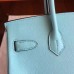 Replica Handbag Store Blue Atoll Epsom Birkin 35cm Handmade Bag