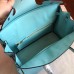 Replica Handbag Store Blue Atoll Epsom Birkin 35cm Handmade Bag