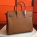 Replica Handbag Store Brown Epsom Birkin 35cm Handmade Bag