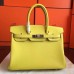 Replica Handbag Store Jaune Epsom Birkin 35cm Handmade Bag