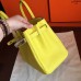 Replica Handbag Store Jaune Epsom Birkin 35cm Handmade Bag