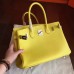 Replica Handbag Store Jaune Epsom Birkin 35cm Handmade Bag