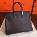 Replica Handbag Store Black Epsom Birkin 35cm Handmade Bag