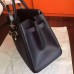 Replica Handbag Store Black Epsom Birkin 35cm Handmade Bag
