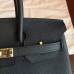 Replica Handbag Store Black Epsom Birkin 35cm Handmade Bag