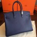 Replica Handbag Store Sapphire Epsom Birkin 35cm Handmade Bag Replica Handbag Store Sapphire Epsom Birkin 35cm Handmade Bag