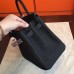 Replica Handbag Store Black Clemence Birkin 40cm Handmade Bag
