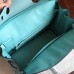 Replica Handbag Store Blue Atoll Clemence Birkin 30cm Handmade Bag