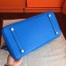 Replica Handbag Store Blue Hydar Clemence Birkin 35cm Handmade Bag