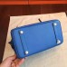 Replica Handbag Store Blue Epsom Birkin 25cm Handmade Bag