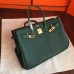 Replica Handbag Store Vert Clemence Birkin 35cm Handmade Bag Replica Handbag Store Vert Clemence Birkin 35cm Handmade Bag