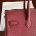 Replica Handbag Store Bordeaux Clemence Birkin 25cm Handmade Bag
