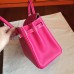 Replica Handbag Store Rose Tyrien Epsom Birkin 25cm Handmade Bag
