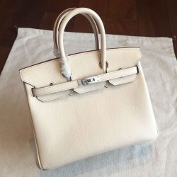 Replica Handbag Store Beige Epsom Birkin 25cm Handmade Bag