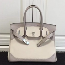 Replica Handbag Store Birkin Ghillies 30cm In Ivory Swift Leather Replica Handbag Store Birkin Ghillies 30cm In Ivory Swift Leather