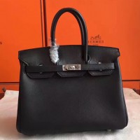 Replica Handbag Store Black Swift Birkin 30cm Handmade Bag
