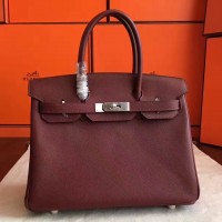 Replica Handbag Store Bordeaux Epsom Birkin 30cm Handmade Bag Replica Handbag Store Bordeaux Epsom Birkin 30cm Handmade Bag