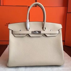 Replica Handbag Store Ivory Clemence Birkin 35cm Handmade Bag Replica Handbag Store Ivory Clemence Birkin 35cm Handmade Bag