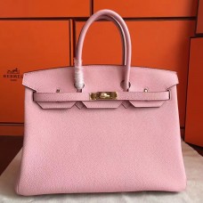 Replica Handbag Store Pink Clemence Birkin 40cm Handmade Bag