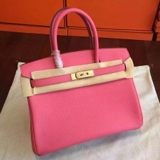 Replica Handbag Store Rose Lipstick Clemence Birkin 25cm Handmade Bag Replica Handbag Store Rose Lipstick Clemence Birkin 25cm Handmade Bag