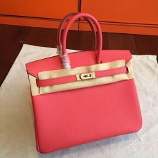 Replica Handbag Store Rose Red Epsom Birkin 25cm Handmade Bag Replica Handbag Store Rose Red Epsom Birkin 25cm Handmade Bag