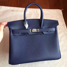 Replica Handbag Store Sapphire Epsom Birkin 25cm Handmade Bag Replica Handbag Store Sapphire Epsom Birkin 25cm Handmade Bag