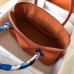 Replica Handbag Store Orange Clemence Bolide 35cm Handmade Bag